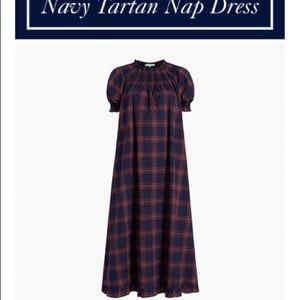 Hill House Caroline Tartan Nap Dress - medium EUC